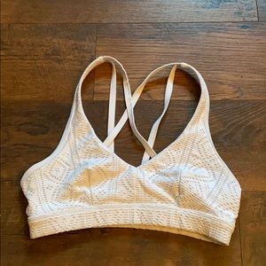 White Lorna Jane Sports Bra